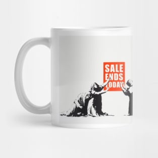 Banksy Sale Ends Today Mug